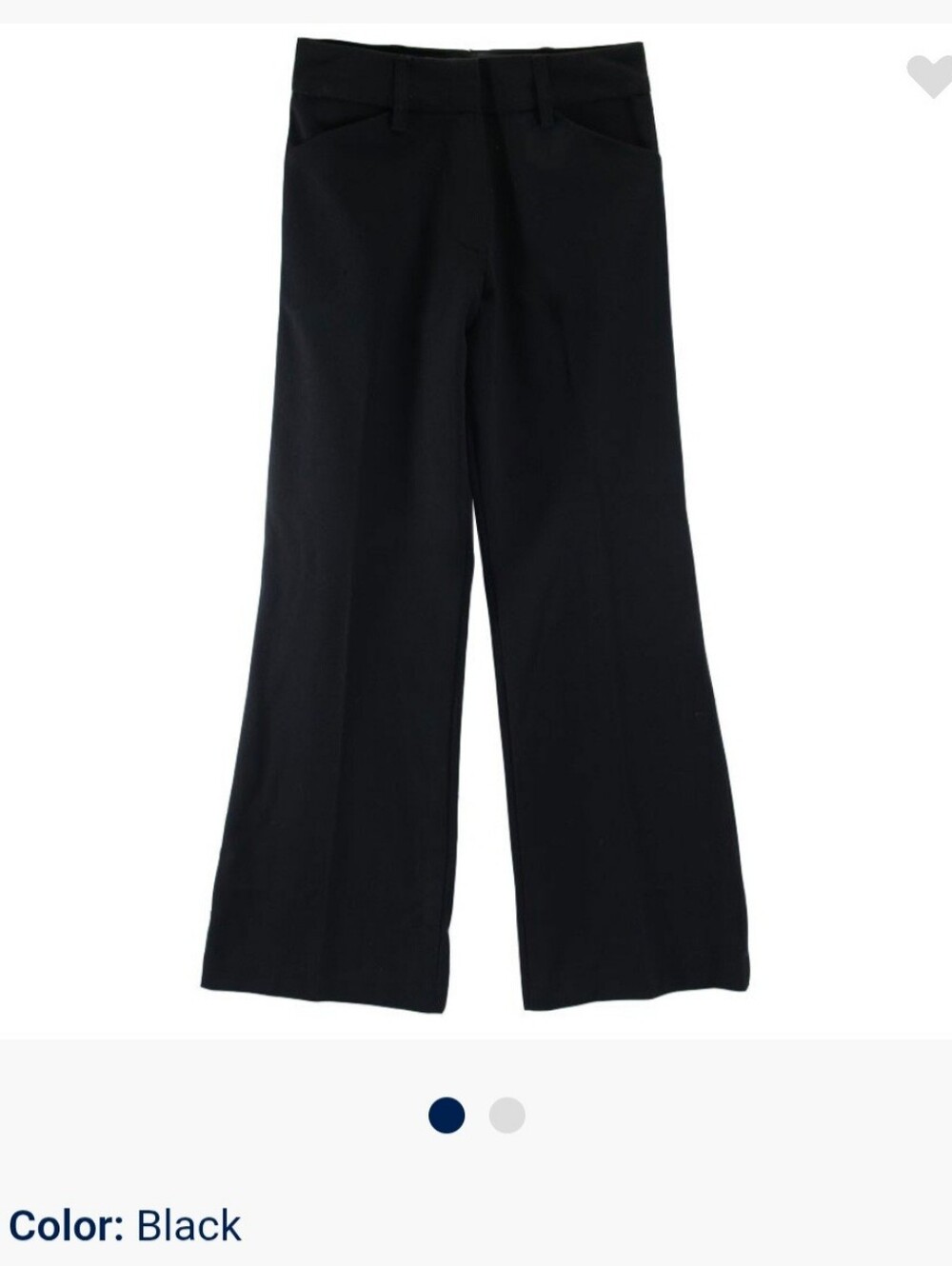 Amy Byer Girls' Black Dress Pants